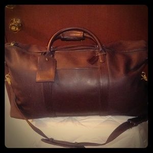 Coach 3pc Leather Travel Set